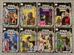 STAR WARS 21 BACK BUNDLE 8 Vintage Original Figures MOC Custom