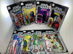 STAR WARS 21 BACK BUNDLE 8 Vintage Original Figures MOC Custom