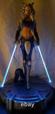 STAR WARS Ahsoka Tano Jedi Knight Custom Statue 1/4 NEU & OVP