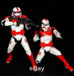 Star Wars Black Battlefront Style Artfx+ Series Custom Shock Clone Trooper 2pack
