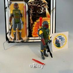 STAR WARS BOBA FETT PROTOTYPE Never Released Figure ROCKET FIRING MOC CUSTOM