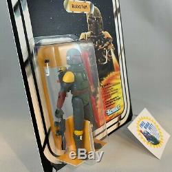 STAR WARS BOBA FETT PROTOTYPE Never Released Figure ROCKET FIRING MOC CUSTOM