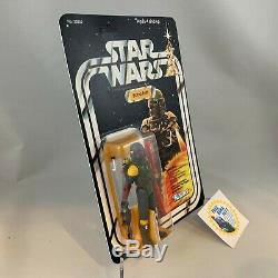 STAR WARS BOBA FETT PROTOTYPE Never Released Figure ROCKET FIRING MOC CUSTOM