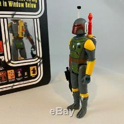 STAR WARS BOBA FETT PROTOTYPE Never Released Figure ROCKET FIRING MOC CUSTOM