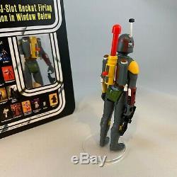 STAR WARS BOBA FETT PROTOTYPE Never Released Figure ROCKET FIRING MOC CUSTOM