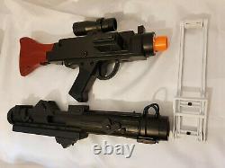 STAR WARS CUSTOM BLASTER PAINTED STORMTROOPER DLT-19 MG-34 DC-15a MANDALORIAN