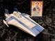 Star Wars Custom Tallie Lintra A Wing Fighter Model Topps Signature 75/99