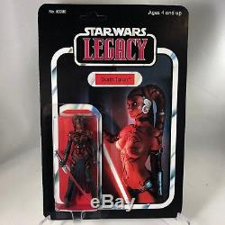 STAR WARS DARTH TALON Figure from LEGACY Custom Vintage Cardback