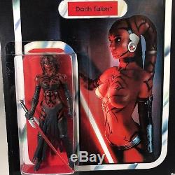 STAR WARS DARTH TALON Figure from LEGACY Custom Vintage Cardback