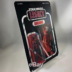 STAR WARS DARTH TALON Figure from LEGACY Custom Vintage Cardback