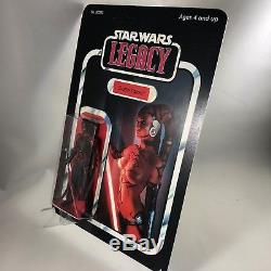 STAR WARS DARTH TALON Figure from LEGACY Custom Vintage Cardback