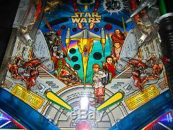 STAR WARS Episode 1 Arcade Pinball Machine by Williams 1999 (Custom LED)