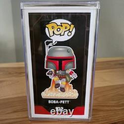 STAR WARS Funko CUSTOM ARTWORK of Boba Fett #102 Smuggler's Bounty Exclusive
