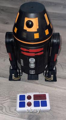 STAR WARS GALAXY'S EDGE DROID DEPOT CUSTOM ASTROMECH R2 Black & Orange