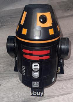 STAR WARS GALAXY'S EDGE DROID DEPOT CUSTOM ASTROMECH R2 Black & Orange