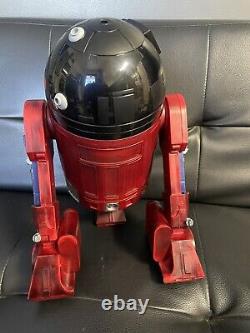 STAR WARS GALAXY'S EDGE DROID DEPOT CUSTOM Painted ASTROMECH R2 Remote Red Stars