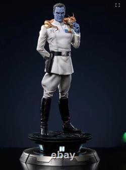 STAR WARS GENERAL THRAWN EX Custom Statue 1/4 Premium Format + Sideshow Book