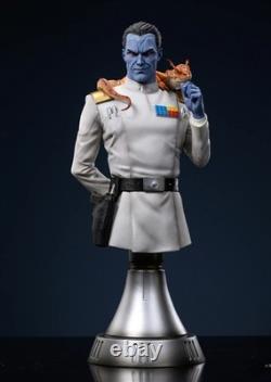 STAR WARS GENERAL THRAWN EX Custom Statue 1/4 Premium Format + Sideshow Book