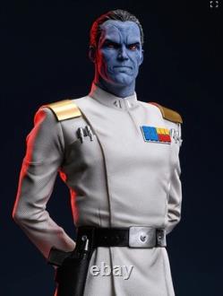STAR WARS GENERAL THRAWN EX Custom Statue 1/4 Premium Format + Sideshow Book