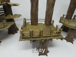 STAR WARS LEGION EWOK VILLAGE Custom Terrain made and painted G333