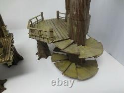 STAR WARS LEGION EWOK VILLAGE Custom Terrain made and painted G333