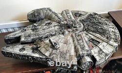 STAR WARS Millennium Millenium Falcon for 3.75 figures CUSTOM WEATHERED 22