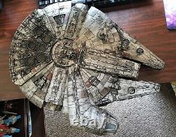 STAR WARS Millennium Millenium Falcon for 3.75 figures CUSTOM WEATHERED 22