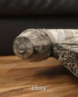 STAR WARS Millennium Millenium Falcon for 3.75 figures CUSTOM WEATHERED 22