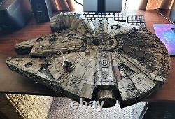 STAR WARS Millennium Millenium Falcon for 3.75 figures CUSTOM WEATHERED 22