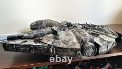 STAR WARS Millennium Millenium Falcon for 3.75 figures CUSTOM WEATHERED 22