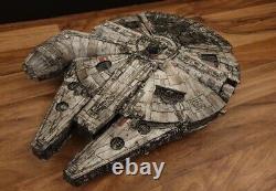 STAR WARS Millennium Millenium Falcon for 3.75 figures CUSTOM WEATHERED 22