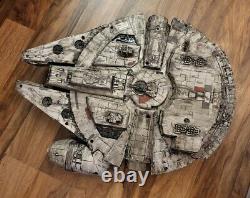 STAR WARS Millennium Millenium Falcon for 3.75 figures CUSTOM WEATHERED 22