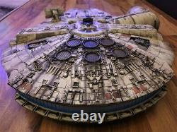 STAR WARS Millennium Millenium Falcon for 3.75 figures CUSTOM WEATHERED 22Long