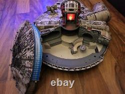 STAR WARS Millennium Millenium Falcon for 3.75 figures CUSTOM WEATHERED 22Long