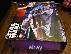 STAR WARS Millennium Millenium Falcon for 3.75 figures CUSTOM WEATHERED 22Long