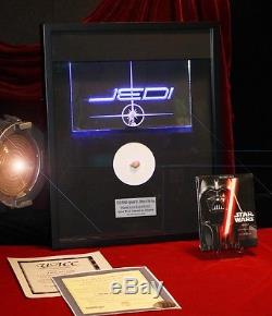 STAR WARS Prop Screen-Used SARLACC, custom Lighted CASE, COA, Blu Ray DVD, UACC
