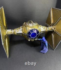 STAR WARS Republic Prototype TIE Fighter Interceptor Vintage Kenner Custom