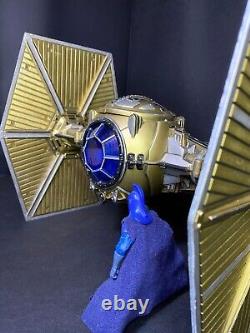 STAR WARS Republic Prototype TIE Fighter Interceptor Vintage Kenner Custom