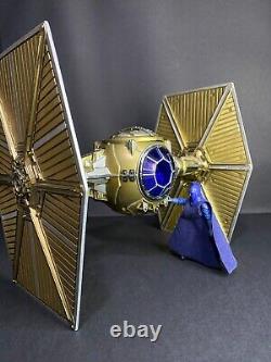 STAR WARS Republic Prototype TIE Fighter Interceptor Vintage Kenner Custom