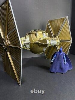 STAR WARS Republic Prototype TIE Fighter Interceptor Vintage Kenner Custom