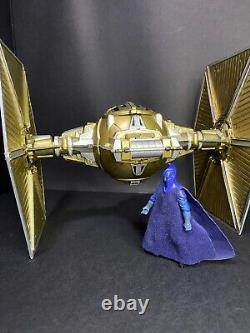 STAR WARS Republic Prototype TIE Fighter Interceptor Vintage Kenner Custom