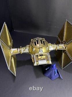 STAR WARS Republic Prototype TIE Fighter Interceptor Vintage Kenner Custom