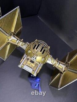 STAR WARS Republic Prototype TIE Fighter Interceptor Vintage Kenner Custom