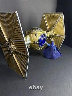 STAR WARS Republic Prototype TIE Fighter Interceptor Vintage Kenner Custom