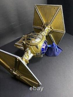 STAR WARS Republic Prototype TIE Fighter Interceptor Vintage Kenner Custom