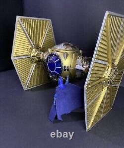 STAR WARS Republic Prototype TIE Fighter Interceptor Vintage Kenner Custom