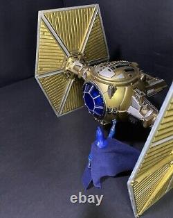 STAR WARS Republic Prototype TIE Fighter Interceptor Vintage Kenner Custom