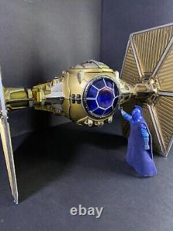 STAR WARS Republic Prototype TIE Fighter Interceptor Vintage Kenner Custom