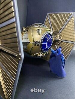 STAR WARS Republic Prototype TIE Fighter Interceptor Vintage Kenner Custom