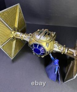 STAR WARS Republic Prototype TIE Fighter Interceptor Vintage Kenner Custom